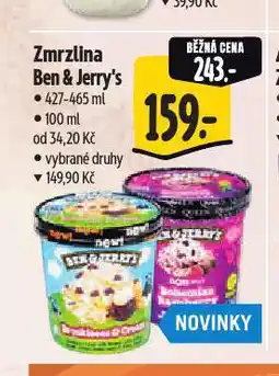 Albert Zmrzlina ben & jerry's nabídka