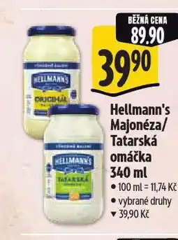 Albert Hellmann's tatarská omáčka nabídka