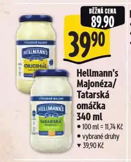 Albert Hellmann's majonéza nabídka