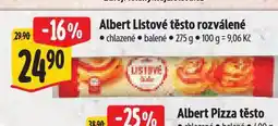 Albert Listové těsto nabídka