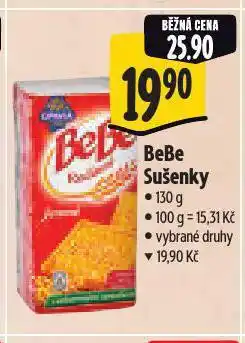 Albert Bebe sušenky nabídka
