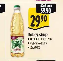 Albert Dobrý sirup nabídka