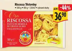 Albert Riscossa těstoviny nabídka