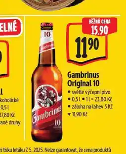 Albert Pivo gambrinus originál 10 nabídka