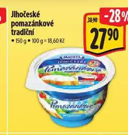 Albert Jihočeské tradiční pomazánkové nabídka