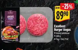 Albert Excelent burger angus nabídka