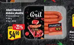 Albert Masová klobása pikantní nabídka