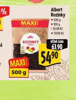 Albert Rozinky nabídka
