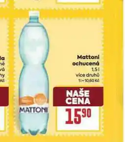 Billa Mattoni ochucená nabídka