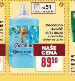 Billa Coccolino aviváž nabídka