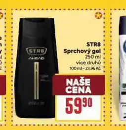 Billa Str8 sprchový gel nabídka