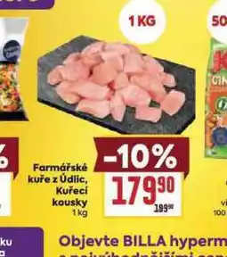 Billa Farmářské kuře, kousky nabídka
