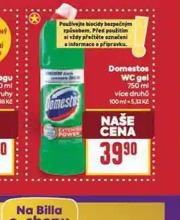 Billa Domestos wc gel nabídka