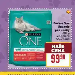 Billa Purina one granule pro kočky nabídka