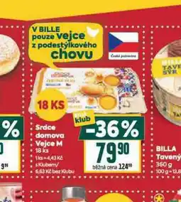 Billa Vejce m 18 ks nabídka