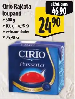 Albert CIRIO Rajčata loupaná nabídka