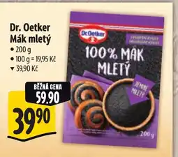 Albert Dr. Oetker Mák mletý nabídka