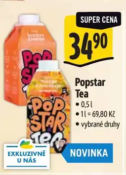 Albert Popstar Tea nabídka