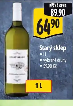 Albert Starý sklep nabídka