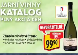 Albert Zámecké vinařství Bzenec nabídka