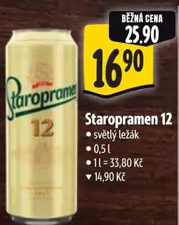 Albert Staropramen 12 nabídka