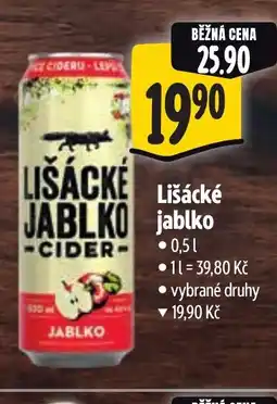 Albert LIŠÁCKÉ JABLKO nabídka