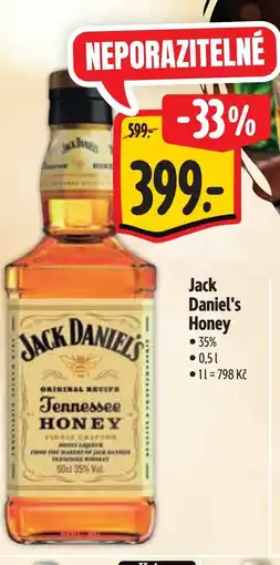 Albert JACK DANIEL'S Honey nabídka