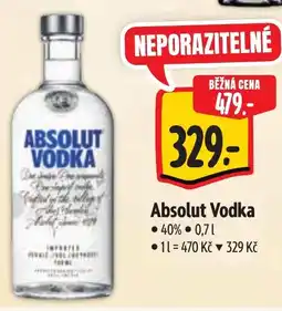 Albert Absolut Vodka nabídka