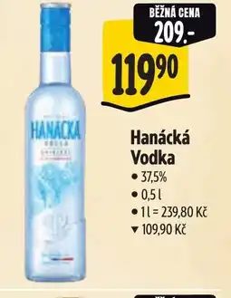 Albert Hanácká Vodka nabídka