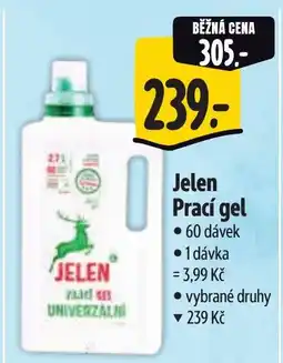 Albert JELEN Prací gel nabídka