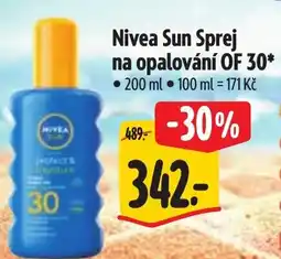 Albert NIVEA Sun Sprej na opalování OF 30 nabídka