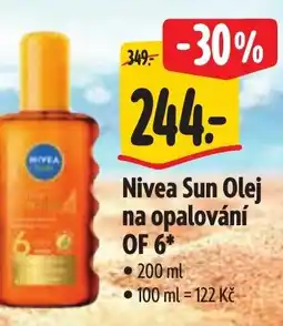 Albert NIVEA Sun Olej na opalování OF 6 nabídka