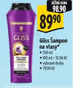Albert Gliss Šampon na vlasy nabídka