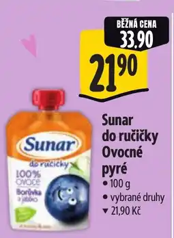 Albert Sunar do ručičky Ovocné pyré nabídka