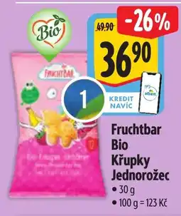 Albert Fruchtbar Bio Křupky Jednorožec nabídka