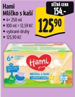 Albert Hami Mlíčko s kaší nabídka