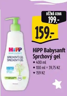 Albert HiPP Babysanft Sprchový gel nabídka