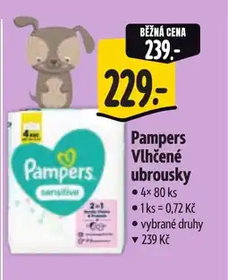 Albert PAMPERS Vlhčené ubrousky nabídka