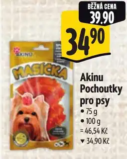 Albert AKINU Pochoutky pro psy nabídka