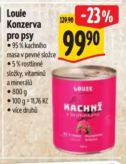 Albert LOUIE Konzerva pro psy nabídka