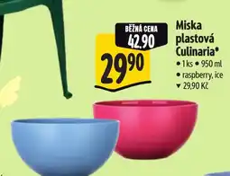 Albert Miska plastová Culinaria nabídka