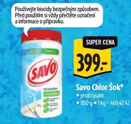 Albert SAVO Chlor Šok nabídka