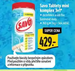 Albert SAVO Tablety mini komplex 3v1 nabídka