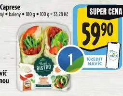 Albert Wrap Caprese nabídka