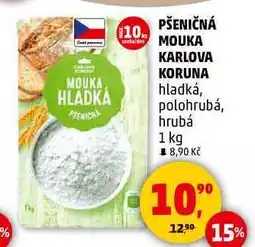 Penny Market PŠENIČNÁ MOUKA KARLOVA KORUNA, 1 kg nabídka