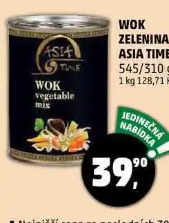 Penny Market WOK ZELENINA ASIA TIME, 545/310 g nabídka