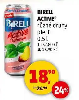 Penny Market BIRELL různé druhy Active plech, 0,5 l nabídka