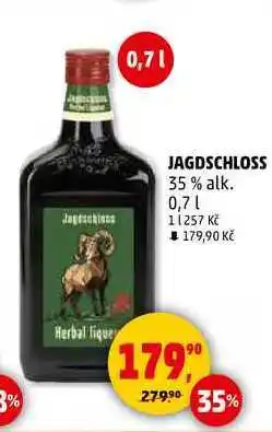 Penny Market JAGDSCHLOSS 35% alk., 0,7 l nabídka