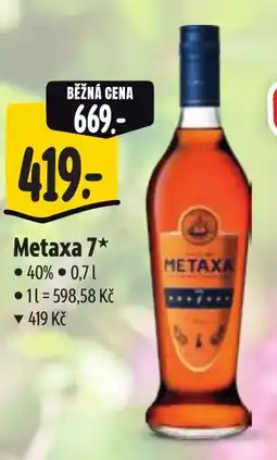 Albert METAXA 7 nabídka
