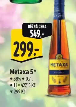 Albert METAXA 5 nabídka
